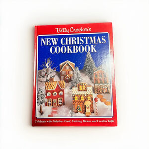 Vintage Betty Crocker New Christmas Cookbook Holiday Recipes Baking 1st Ed Hard